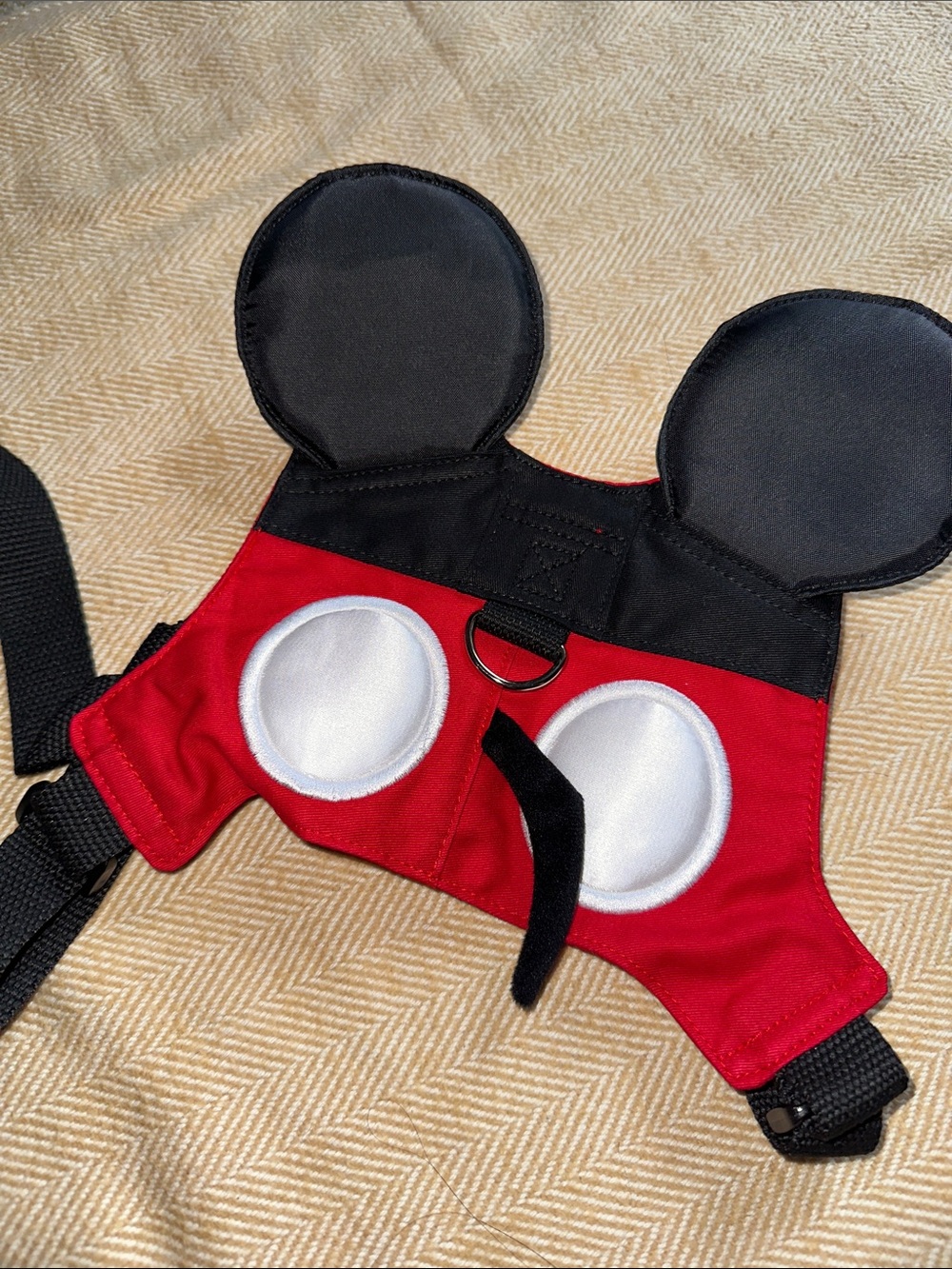 Mickey-Mouse Red & Black kids Harness